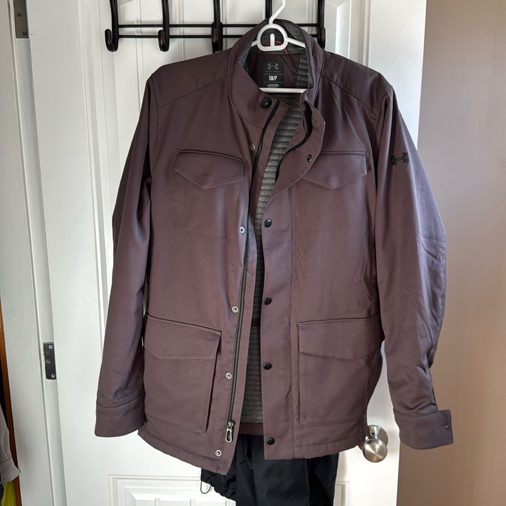 Men’s Under Armour polar tech insulated jacket size small